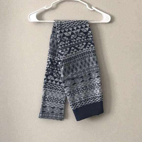 Dorosi Pants Jumpsuits Aztec Fleece Lined Leggings Poshmark